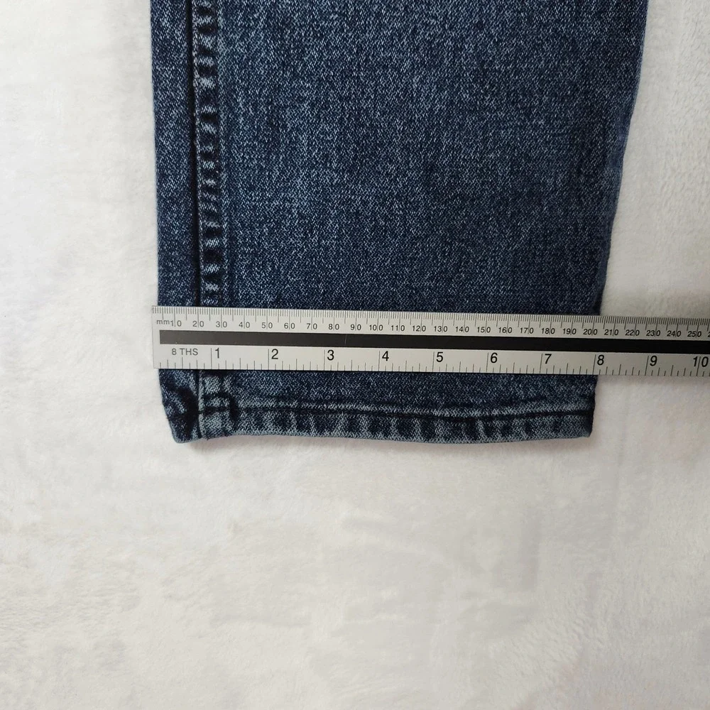 Wrangler Jeans Men 32x30 Blue Excellent Acid Wash Cowboy Cut 13MWZNF Made in USA